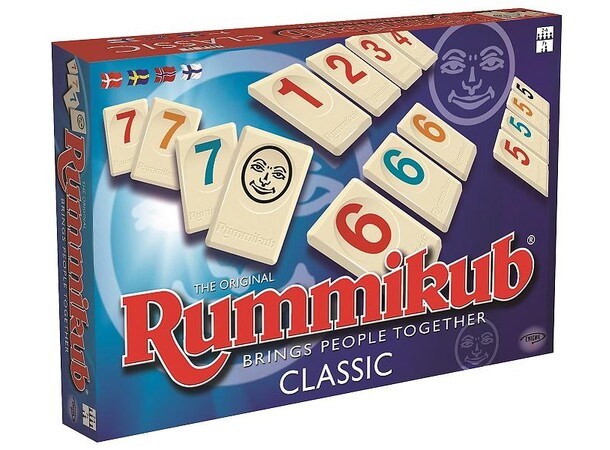 Rummikub Brætspil Dansk udgave 